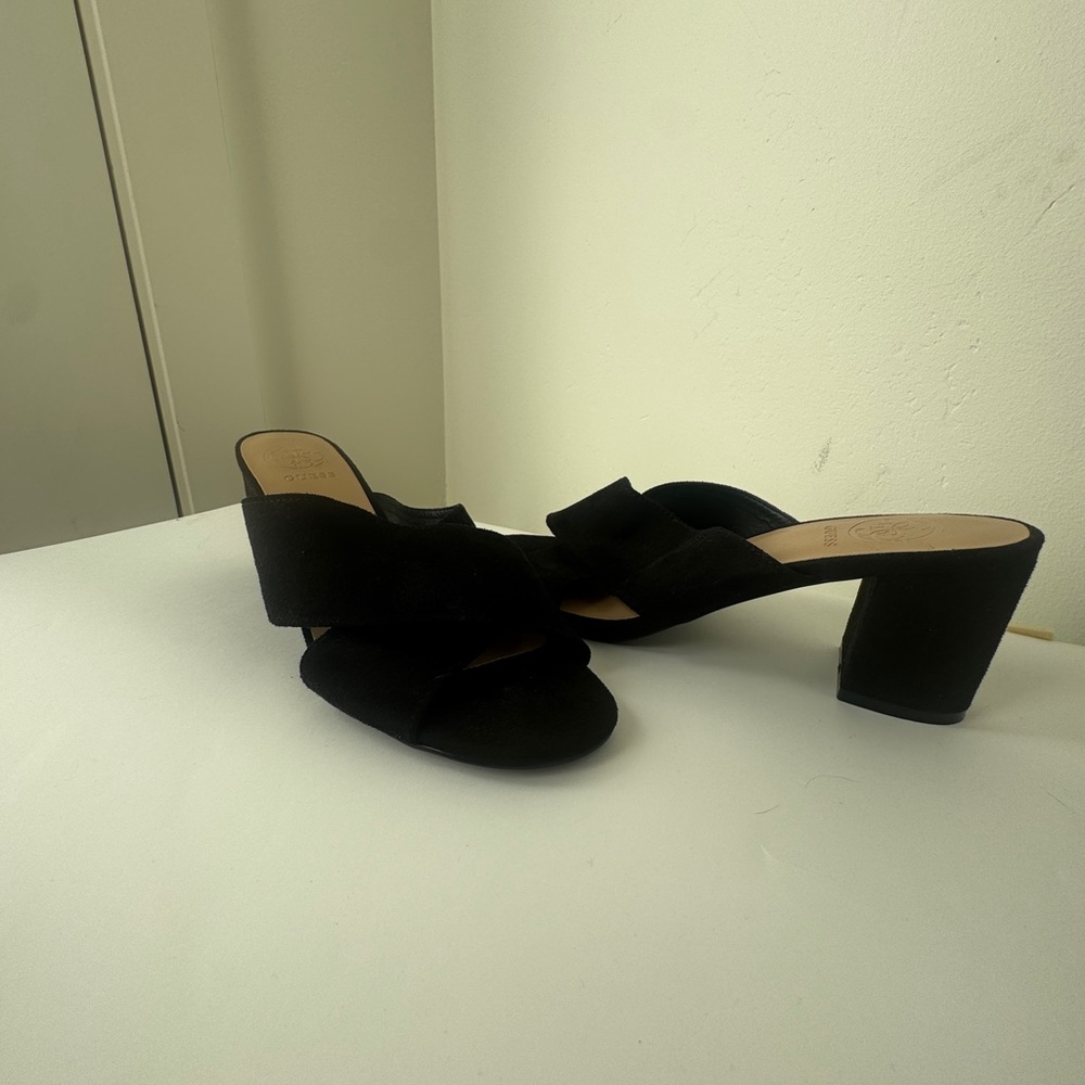 Guess Black Women's Heeled Mules